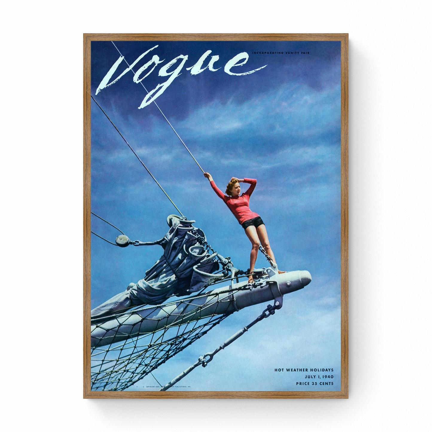 Vogue Cover: Hot Weather Holidays