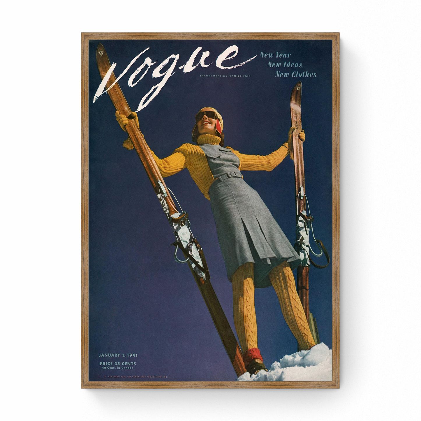 Vogue Cover: New Year, New Ideas, New Clothes