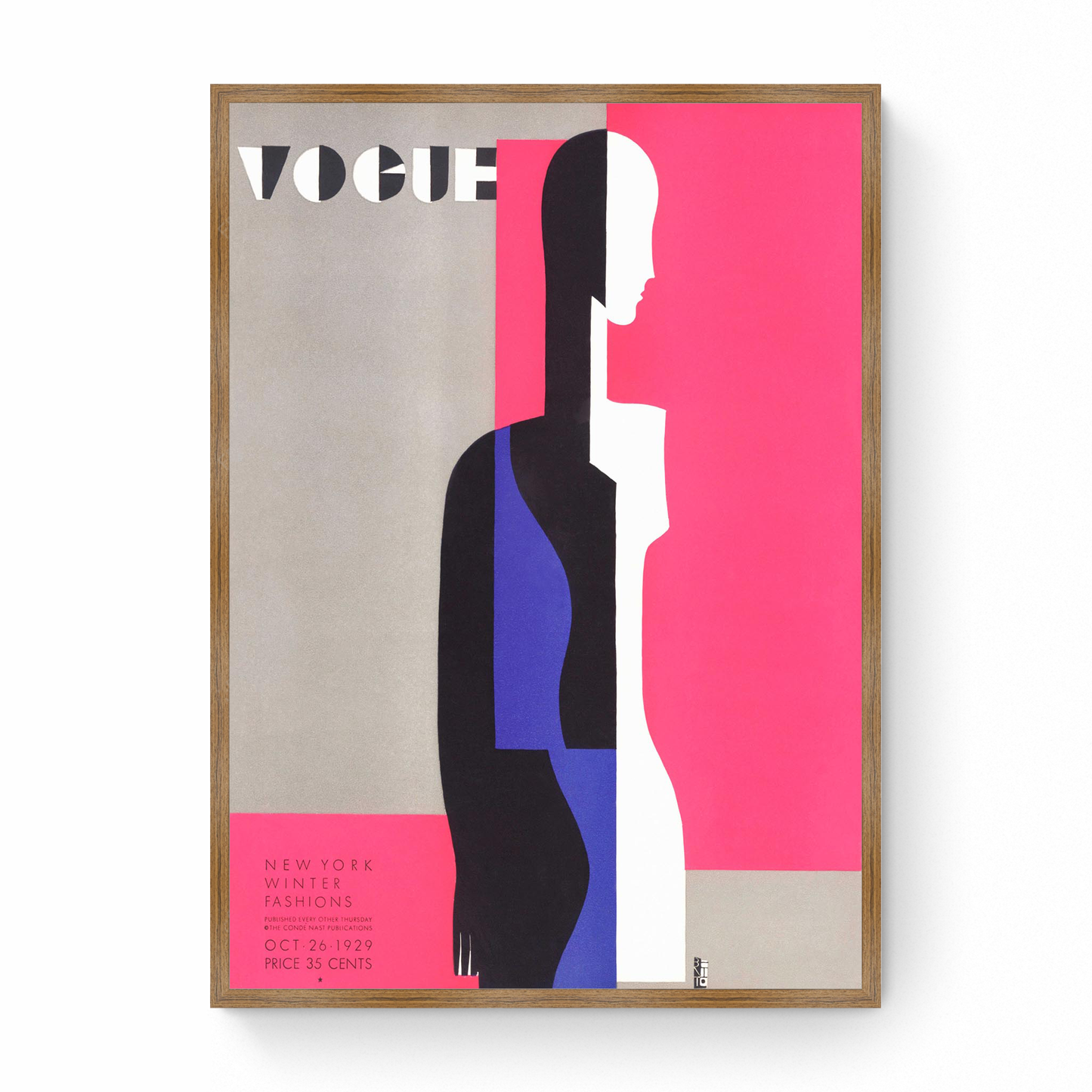 Vogue Cover: New York Winter Fashions