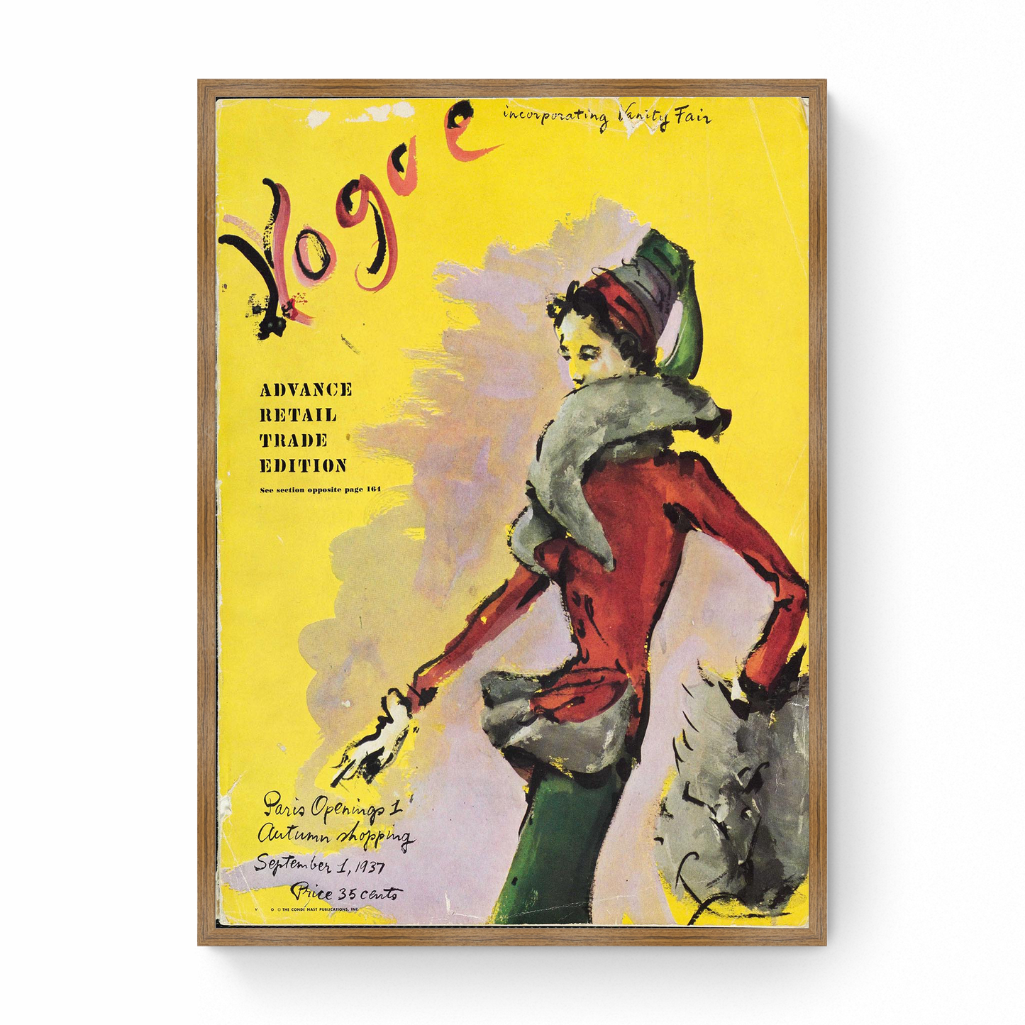 Vogue Cover: Paris Openings I; Autumn Shopping