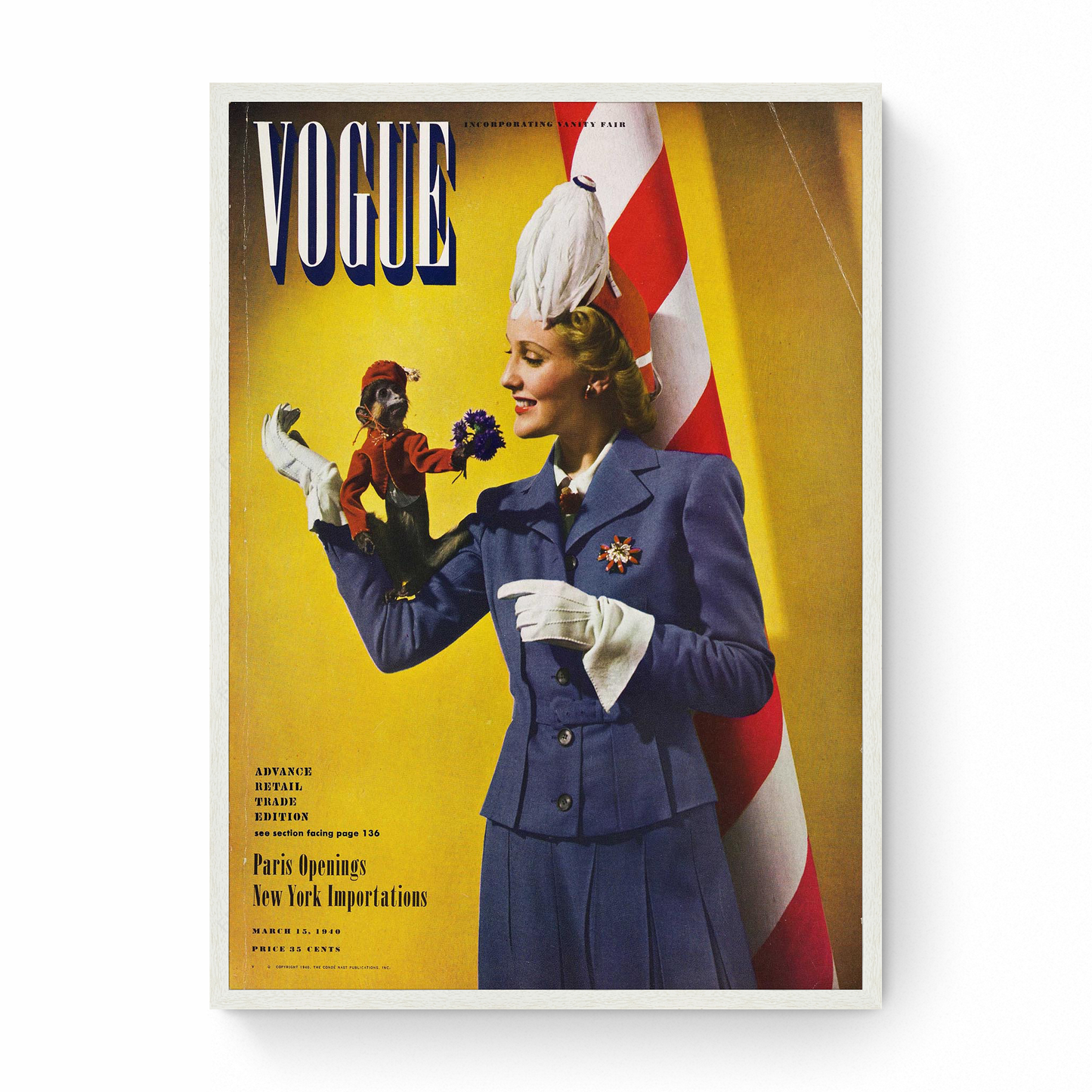 Vogue Cover: Paris Openings / New York Importations