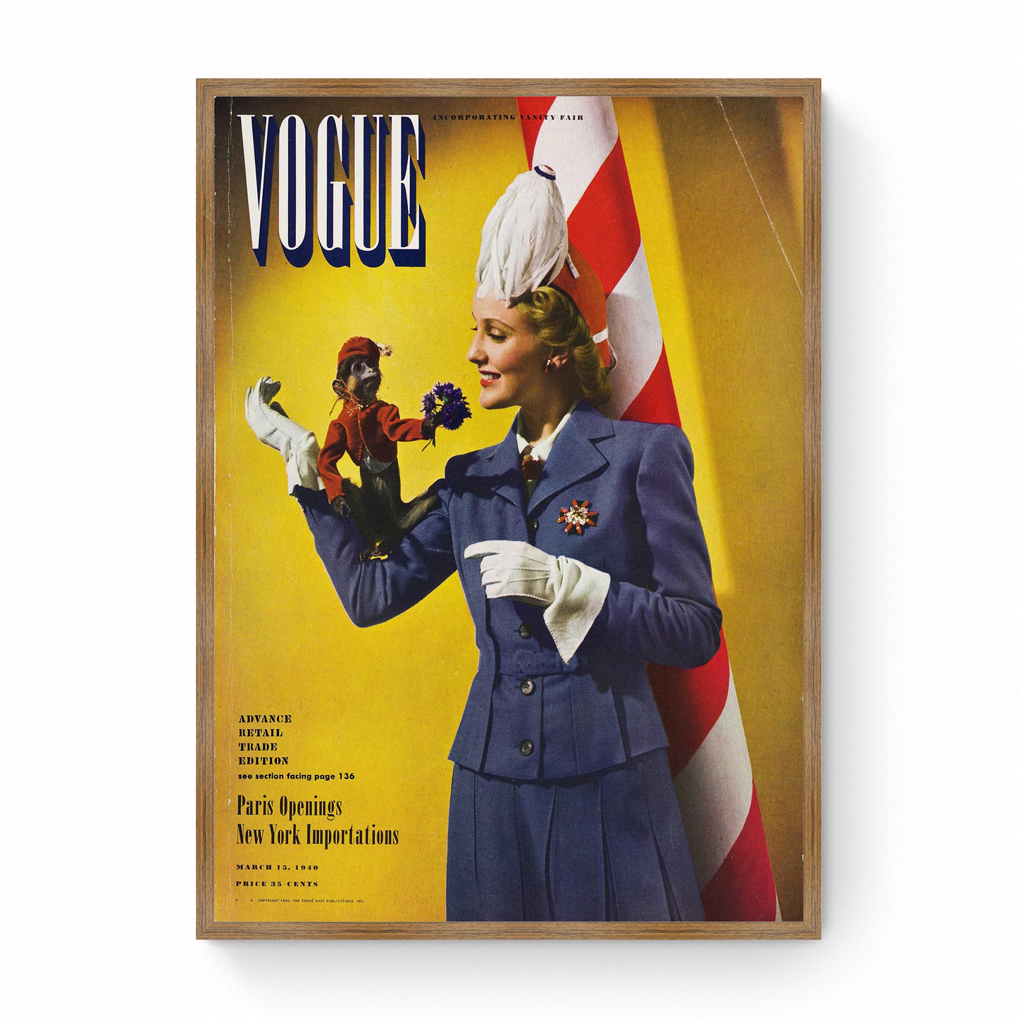 Vogue Cover: Paris Openings / New York Importations