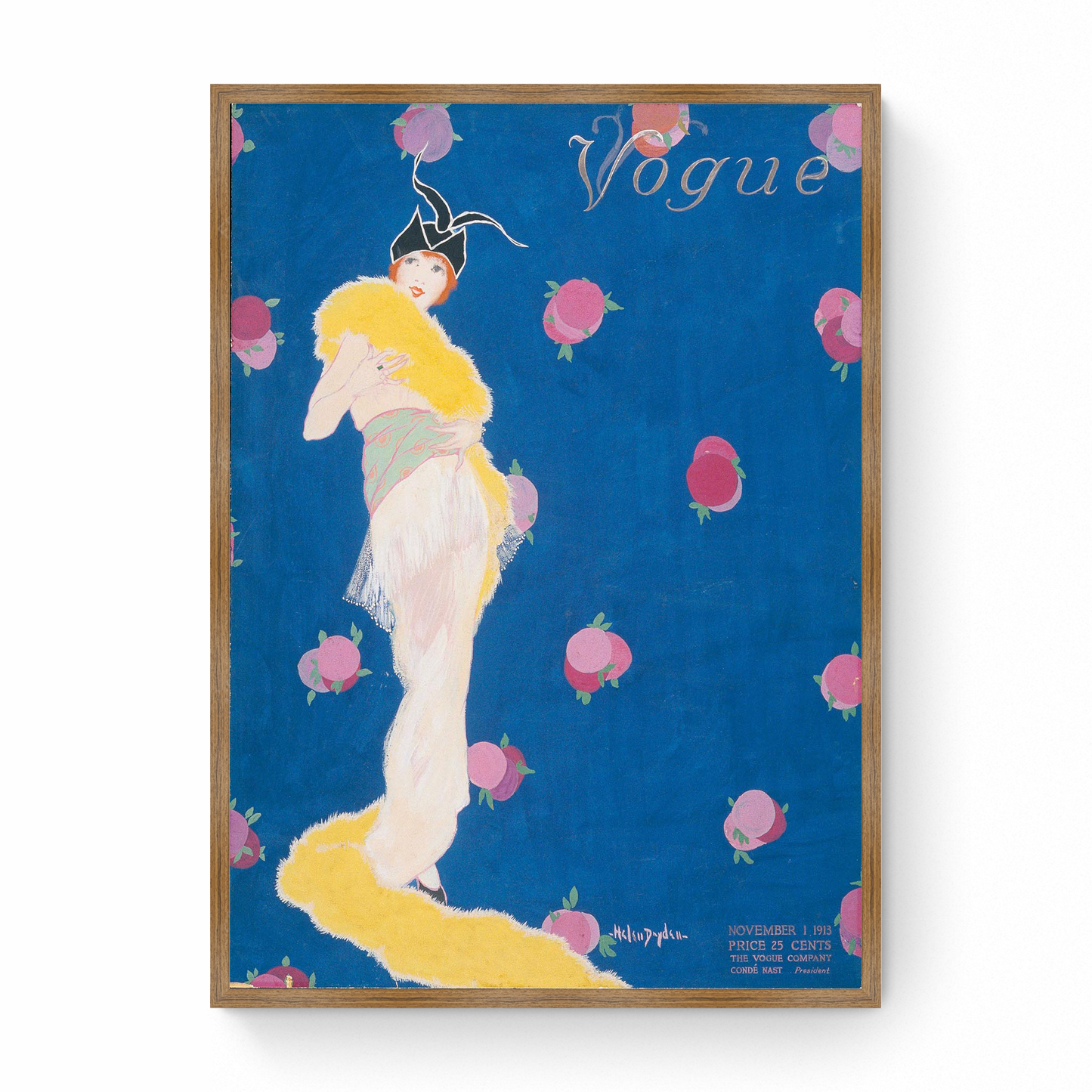 Vogue Cover: Winter Fashions Number