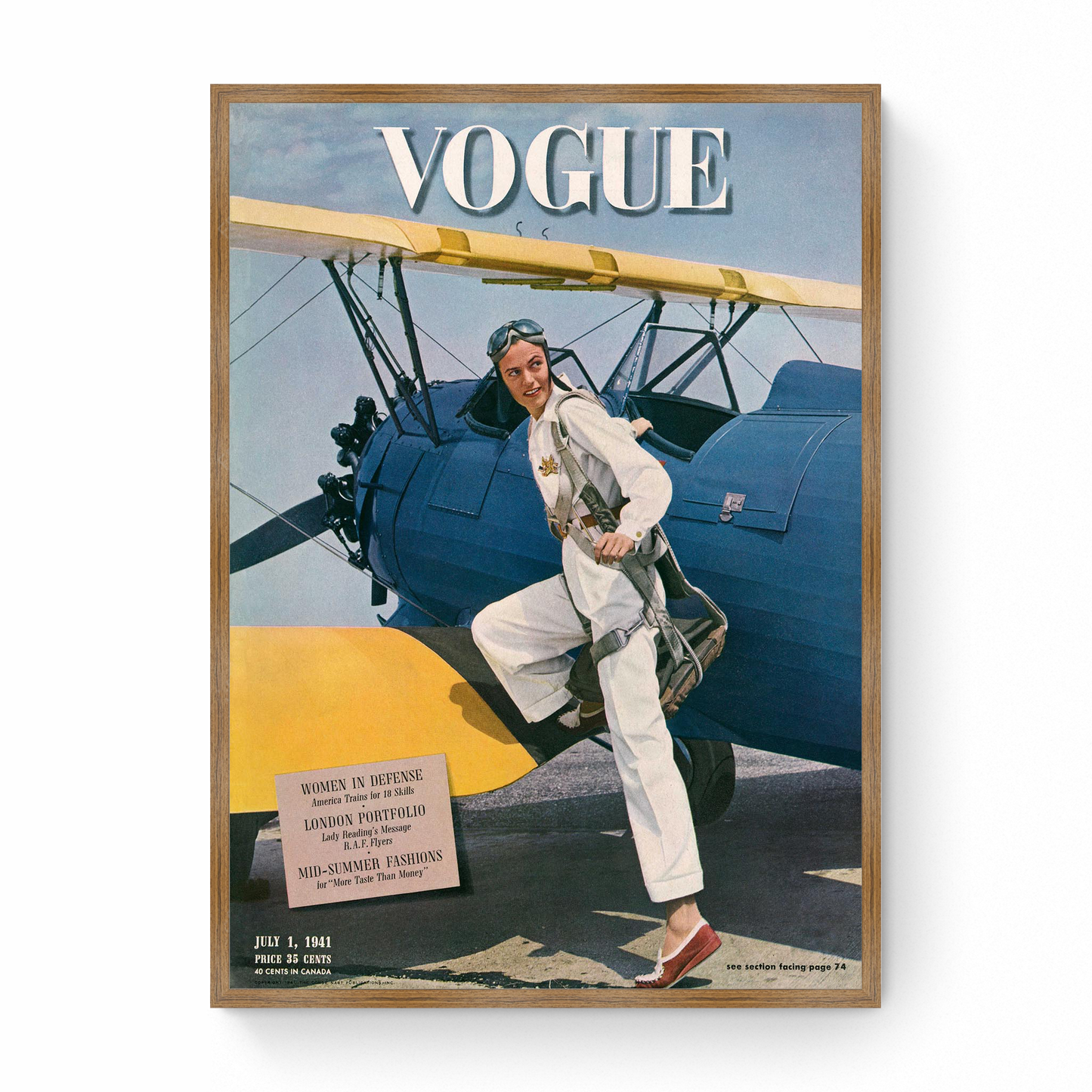 Vogue Cover: Women in Defense