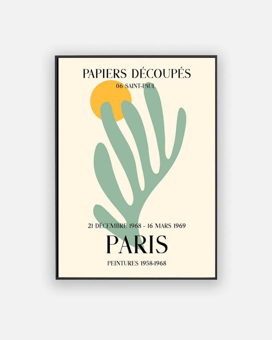 Papier D������coup������s Green Poster No. 2