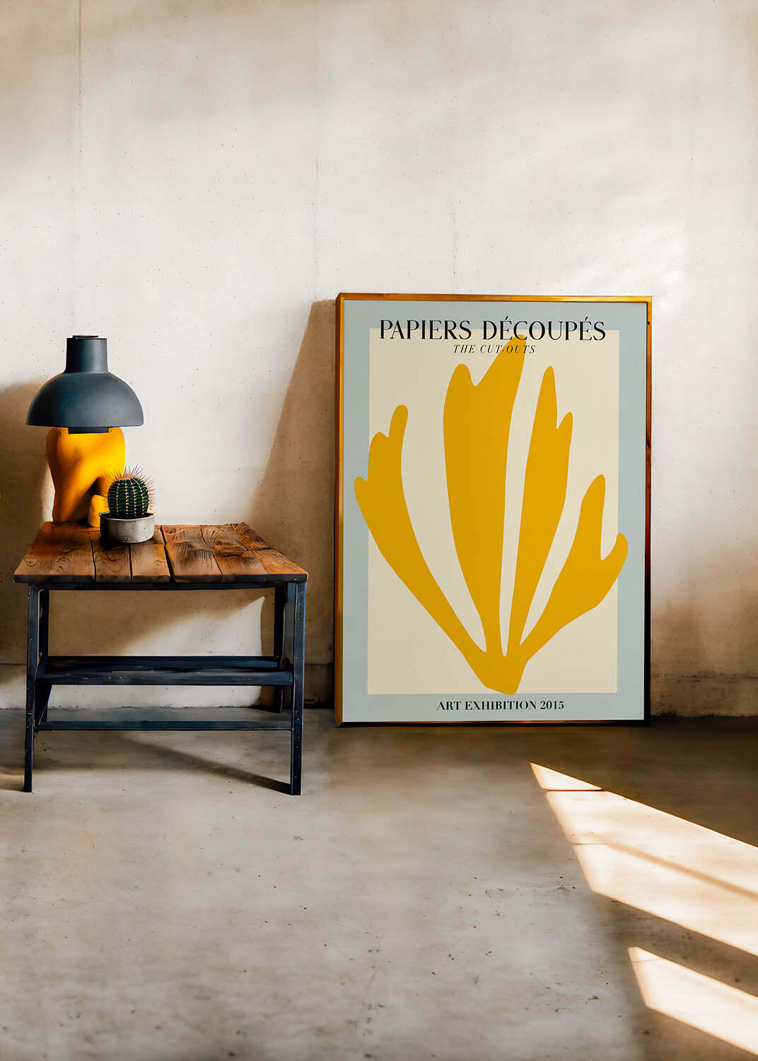 Papier D������coup������s Yellow Poster No. 2