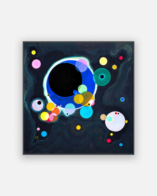 A few circles - Kandinsky