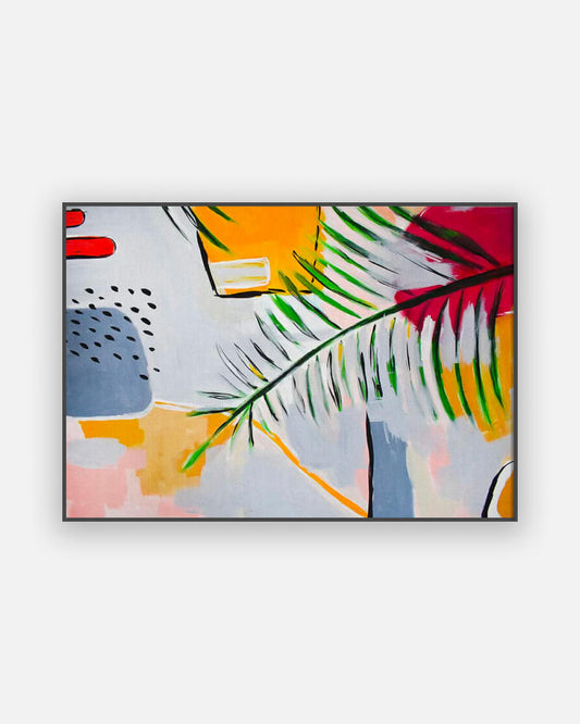 Jungle abstract poster