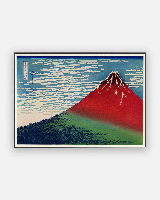 Red Base by Katsushika Hokusai