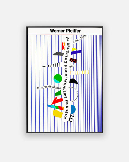 Werner Pfeiffer poster