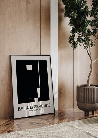 Bauhaus logo poster