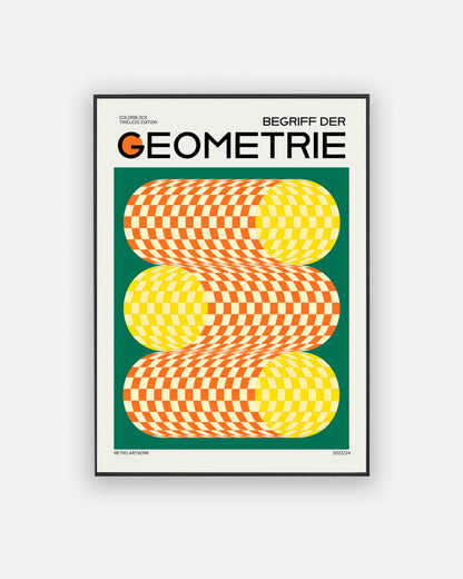 Geometric poster