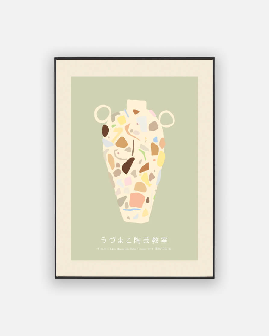 Art Vase Tokyo Poster