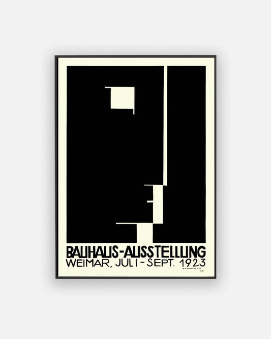 Bauhaus logo poster