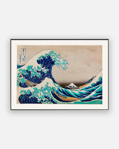 The Great Wave off Kanagawa by Hokusai poster