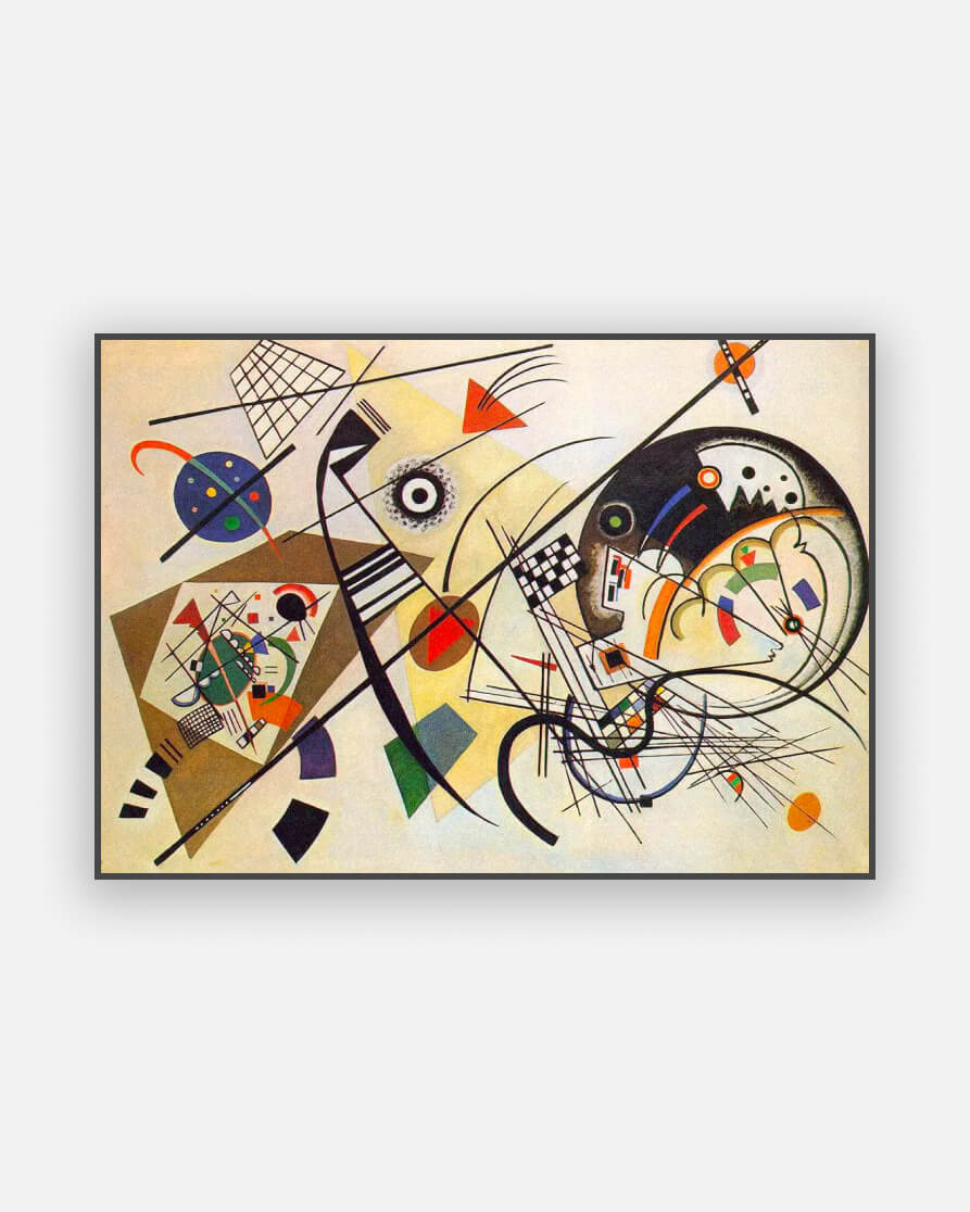 The cutting line - Kandinsky