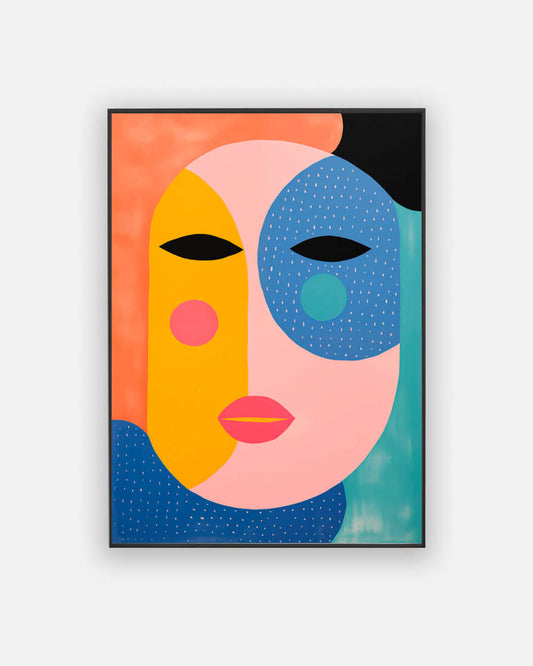 Abstract Face Poster No. 1