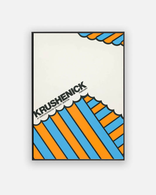 Krushenick exhibition poster