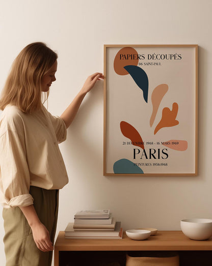 Papiers D������������coup������������s Paris poster