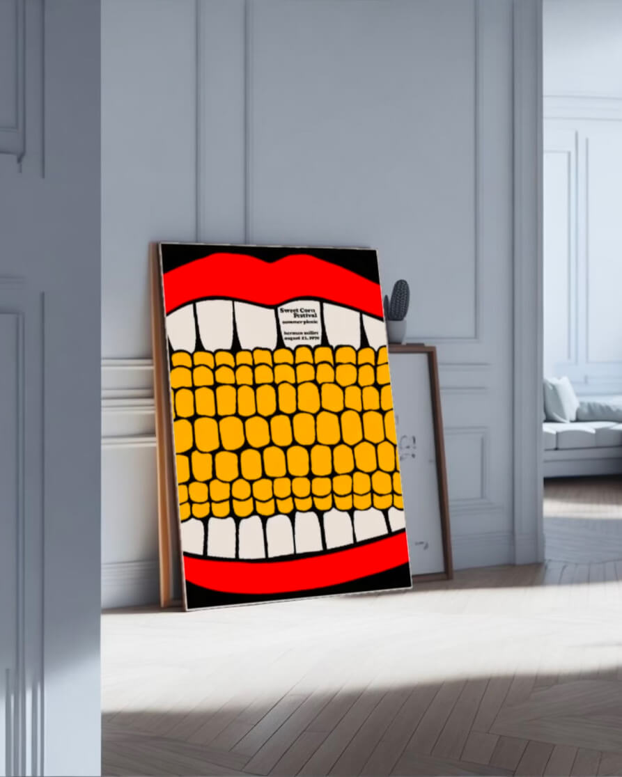 Herman Miller Corn Poster