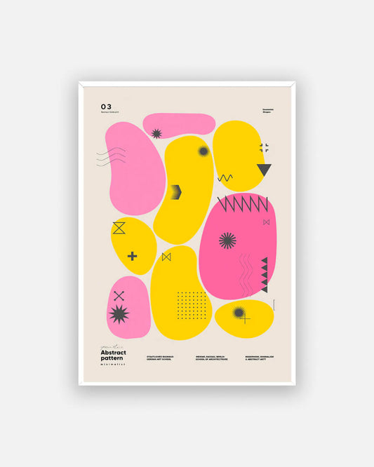 Geometric shapes Poster No. 3