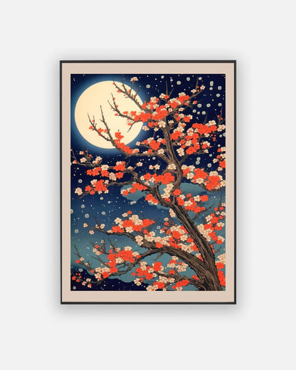 Sakura tree poster