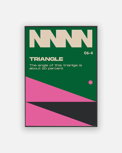 Triangle poster