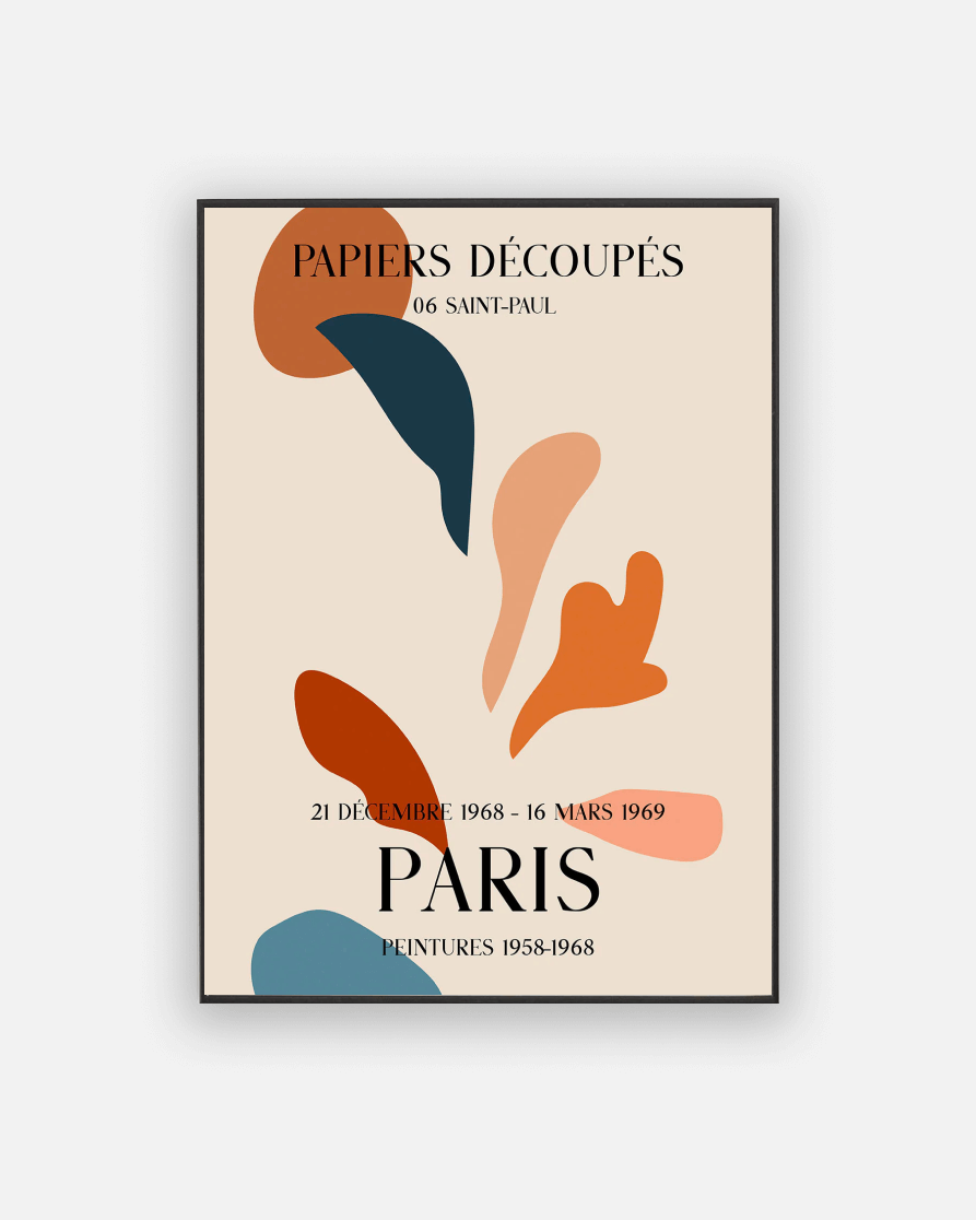 Papiers D������������coup������������s Paris poster