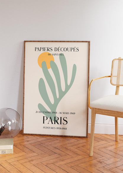 Papier D������coup������s Green Poster No. 2