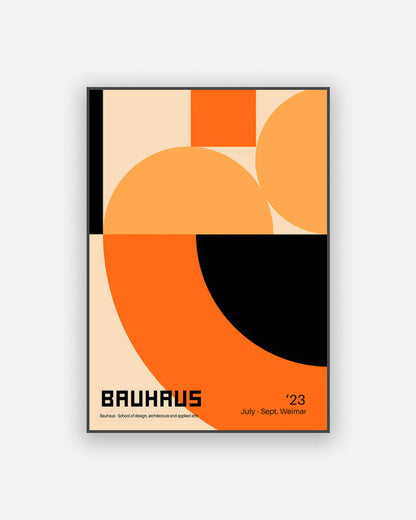 Bauhaus school, orange