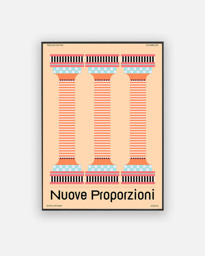 Nuove Proporzioni poster