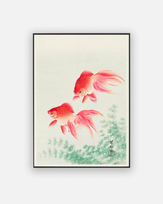 Goldfish by Ohara Koson