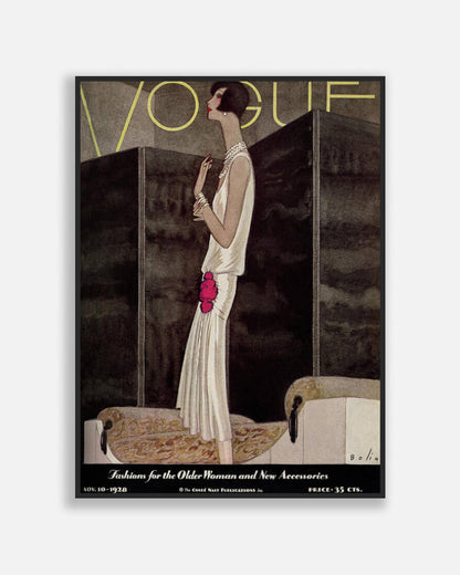 Vogue November 10th, 1928 art print by William Bolin