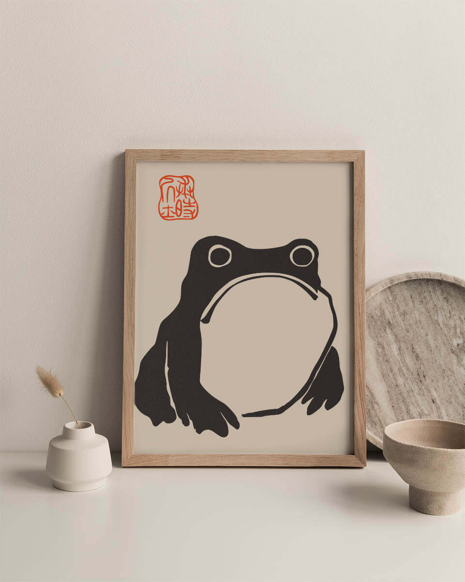 Frog by Matsumoto Hoji