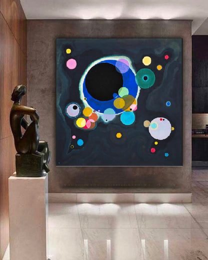 A few circles - Kandinsky