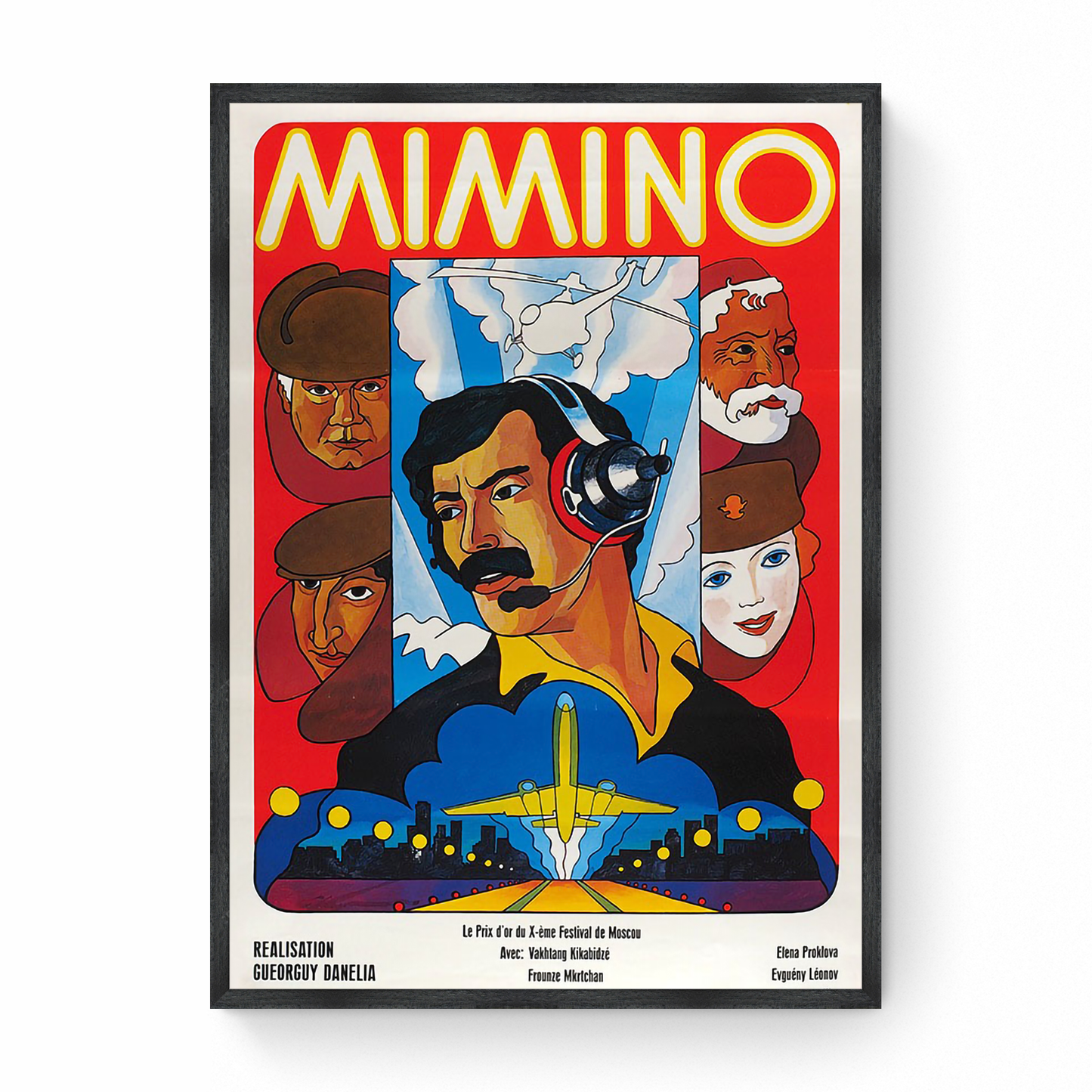 Georgian Poster "Mimino" 1965