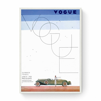 Vogue Cover: 1930 Photo by Georges Lepape