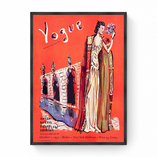 Vogue Cover: Brides; New York Fashions