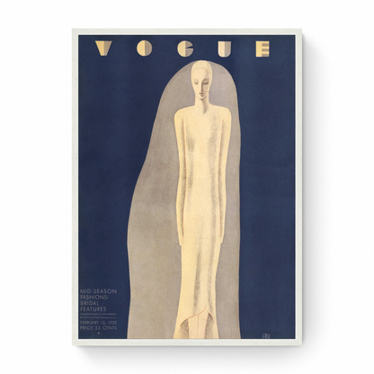 Vogue Cover: Mid-Season Fashions: Bridal Features