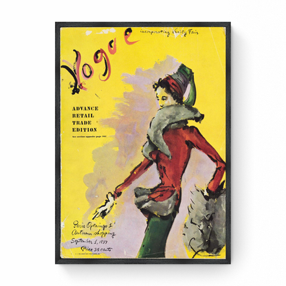 Vogue Cover: Paris Openings I; Autumn Shopping