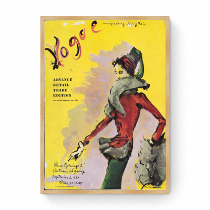 Vogue Cover: Paris Openings I; Autumn Shopping