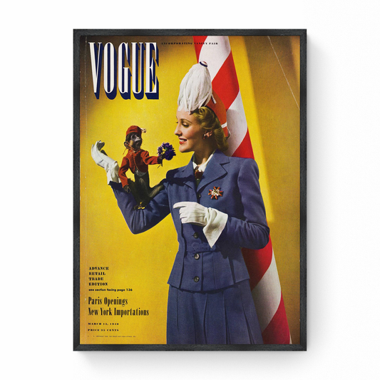 Vogue Cover: Paris Openings / New York Importations