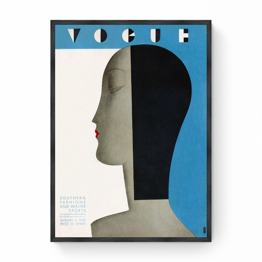 Vogue Cover: Southern Fashions and Winter Sports