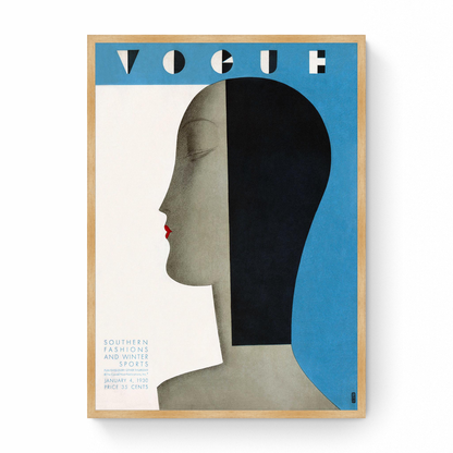 Vogue Cover: Southern Fashions and Winter Sports
