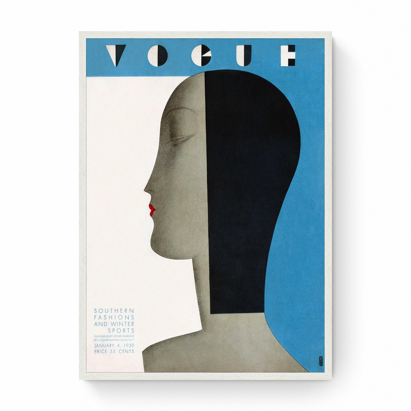 Vogue Cover: Southern Fashions and Winter Sports