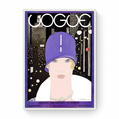 Vogue Cover: Spring Shopping (Lee Miller), Vogue