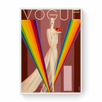 Vogue Cover: Autumn Fabrics and Original Vogue Designs