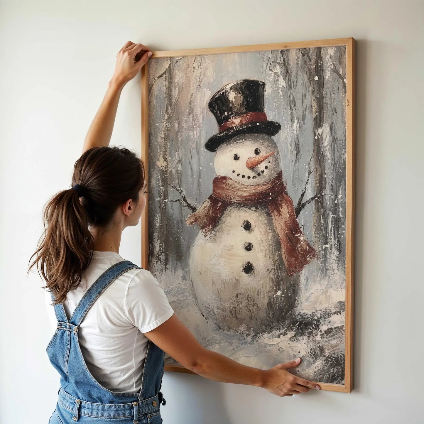 Vintage Snowman